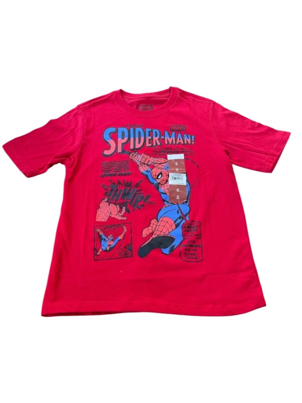 Boys Sz 8 Spider-Man Tee